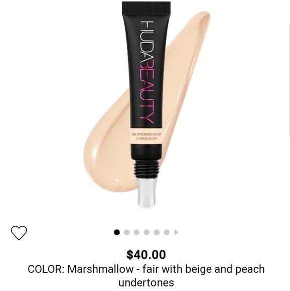 HUDA beauty concealer Marshmallow